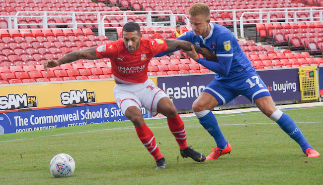 MATCH REPORT: Swindon Town (3) v (2) Carlisle United