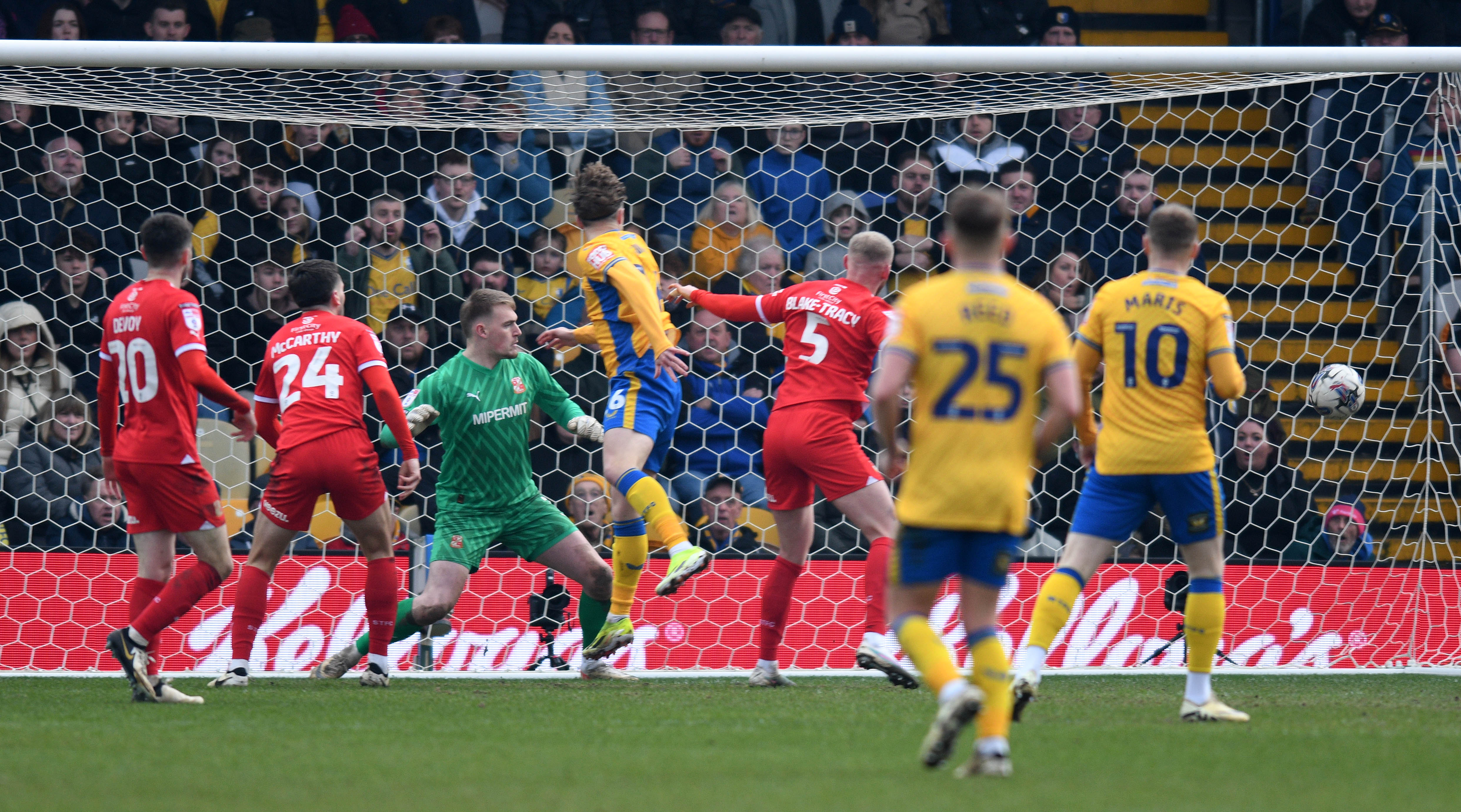 'Beyond frustration' - Gunning's annoyance after Swindon concede 'terrible' goals at Mansfield 
