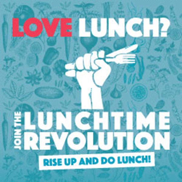 A  “Lunchtime Revolution” Greets Shoppers and Workers in Swindon Town Centre