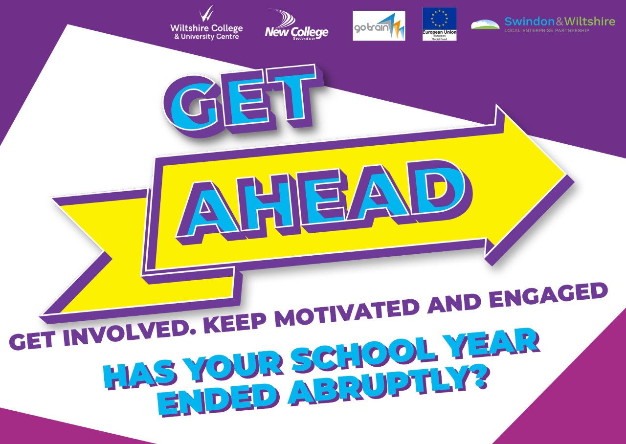 KEEP MOTIVATED AND ENGAGED IN ISOLATION WITH THE GET AHEAD PROGRAMME AT NEW COLLEGE SWINDON