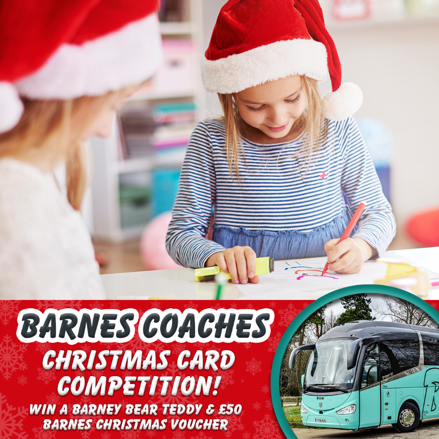 Barnes Coaches' Christmas Card Competition 