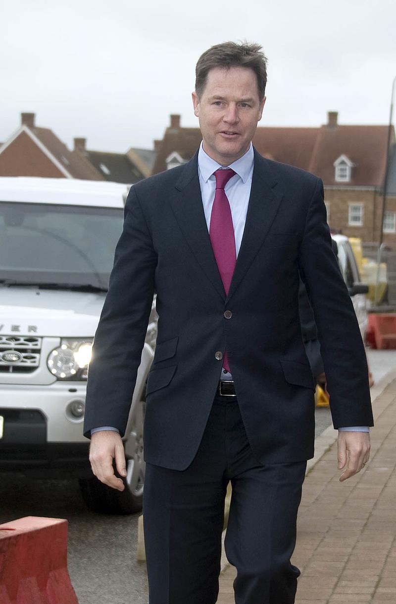 Snapped: Nick Clegg visits Swindon to sign Growth Deal