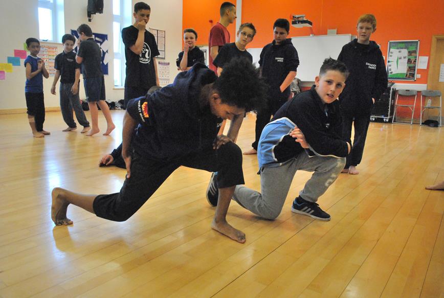 Snapped: Stereotype Boys Dance Company Launch Swindon Schools Tour