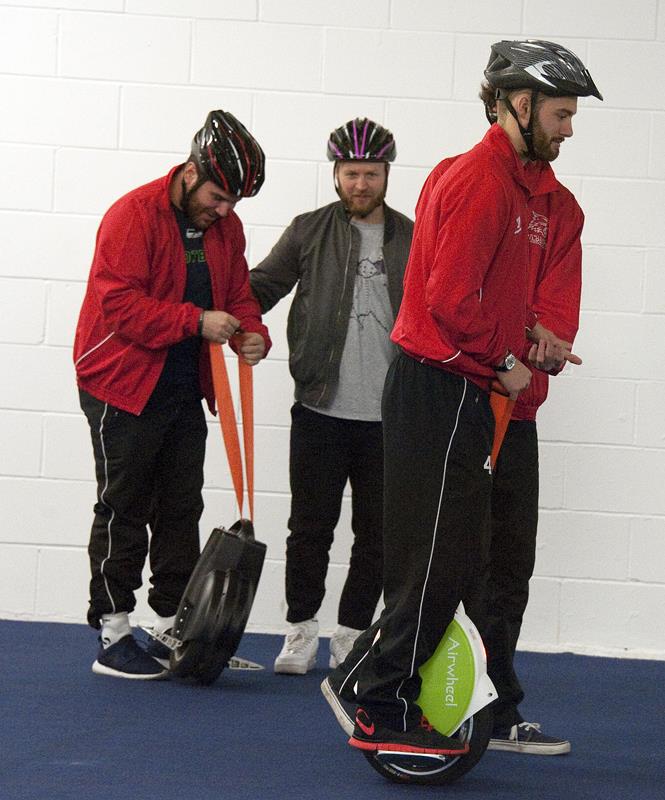 Snapped: Swindon Wildcats on AirWheels & AirBoards 