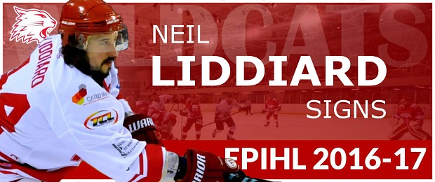 Neil Liddiard signs Swindon Wildcats contract extension