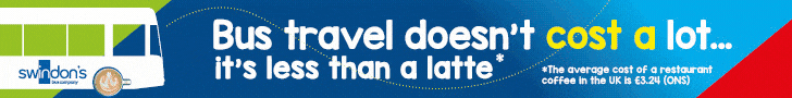 Swindon's Bus Company (Leaderboard Ad)