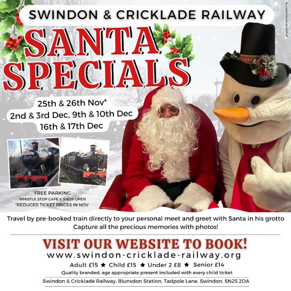 Santa Special at Swindon & Cricklade Railway