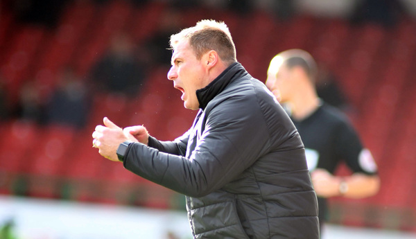 David Flitcroft knows it is up to him to lift the group at Swindon Town