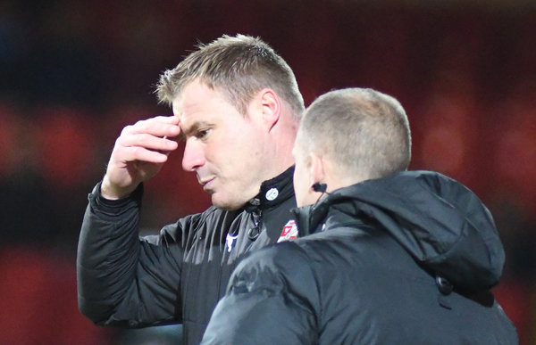 Swindon Town manager David Flitcroft fears Forest Green defeat could be an 