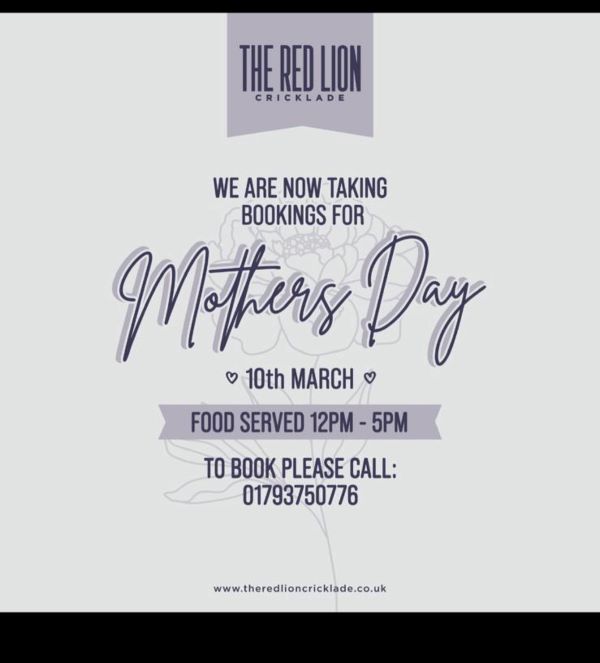 Mother's Day at The Red Lion