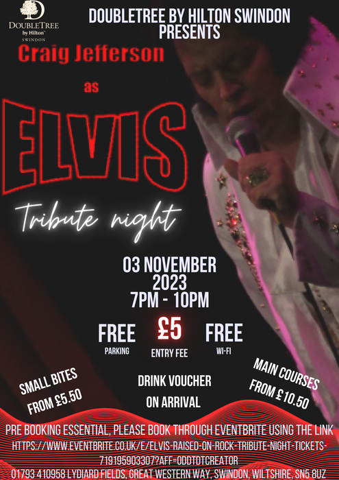 Elvis Tribute Night at The Double Tree