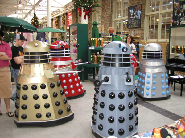 Lost Daleks found just in time for BBC Children in Need Pudsey fundraiser at McArthurGlen Designer Outlet Swindon 