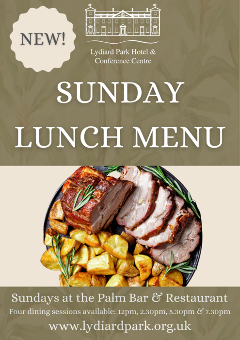 Sunday Lunch at Lydiard Park Hotel