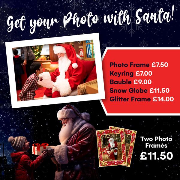 Get Your Photos With Santa
