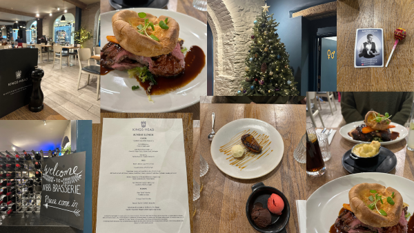 REVIEW: Kings Head Hotel Sunday Lunch Menu