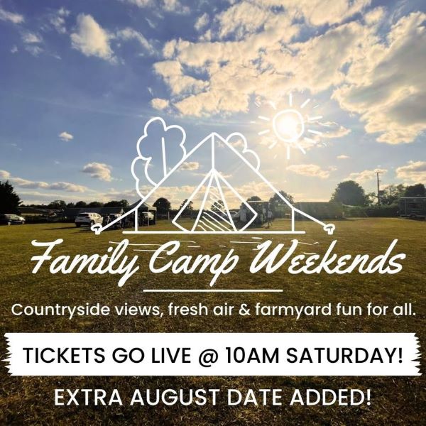 Family camp Weekend at Roves Farm