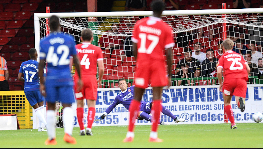 Match report: Swindon Town 0-4 Chelsea U21