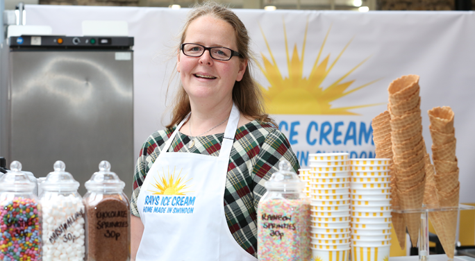 Artisan ice cream maker ‘pops up’ for the summer at designer outlet village