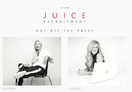 Juice Recruitment Appoints Vicky Kingston As Managing Director