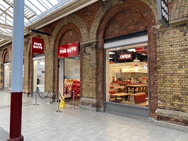 Swindon's Five Guys expanding its seating area