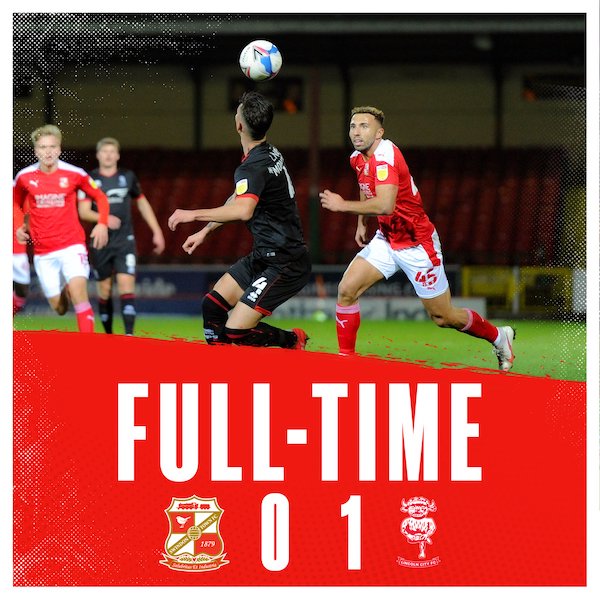 MATCH REPORT: Swindon Town 0-1 Lincoln City