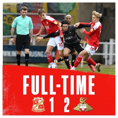 MATCH REPORT: Swindon Town (1) v (2) Doncaster Rovers