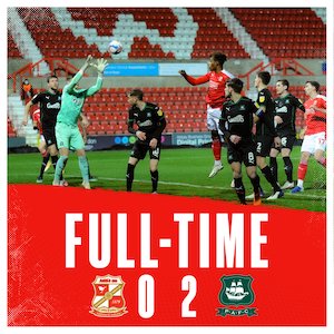 MATCH REPORT: Swindon Town 0-2 Plymouth Argyle