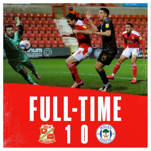 MATCH REPORT: Swindon Town 1-0 Wigan Athletic