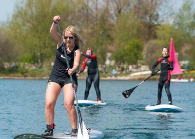 Try watersports at South Cerney Outdoor