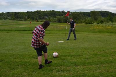 Test your Footgolf skills at Basset Down