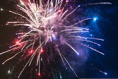 Lydiard park fireworks