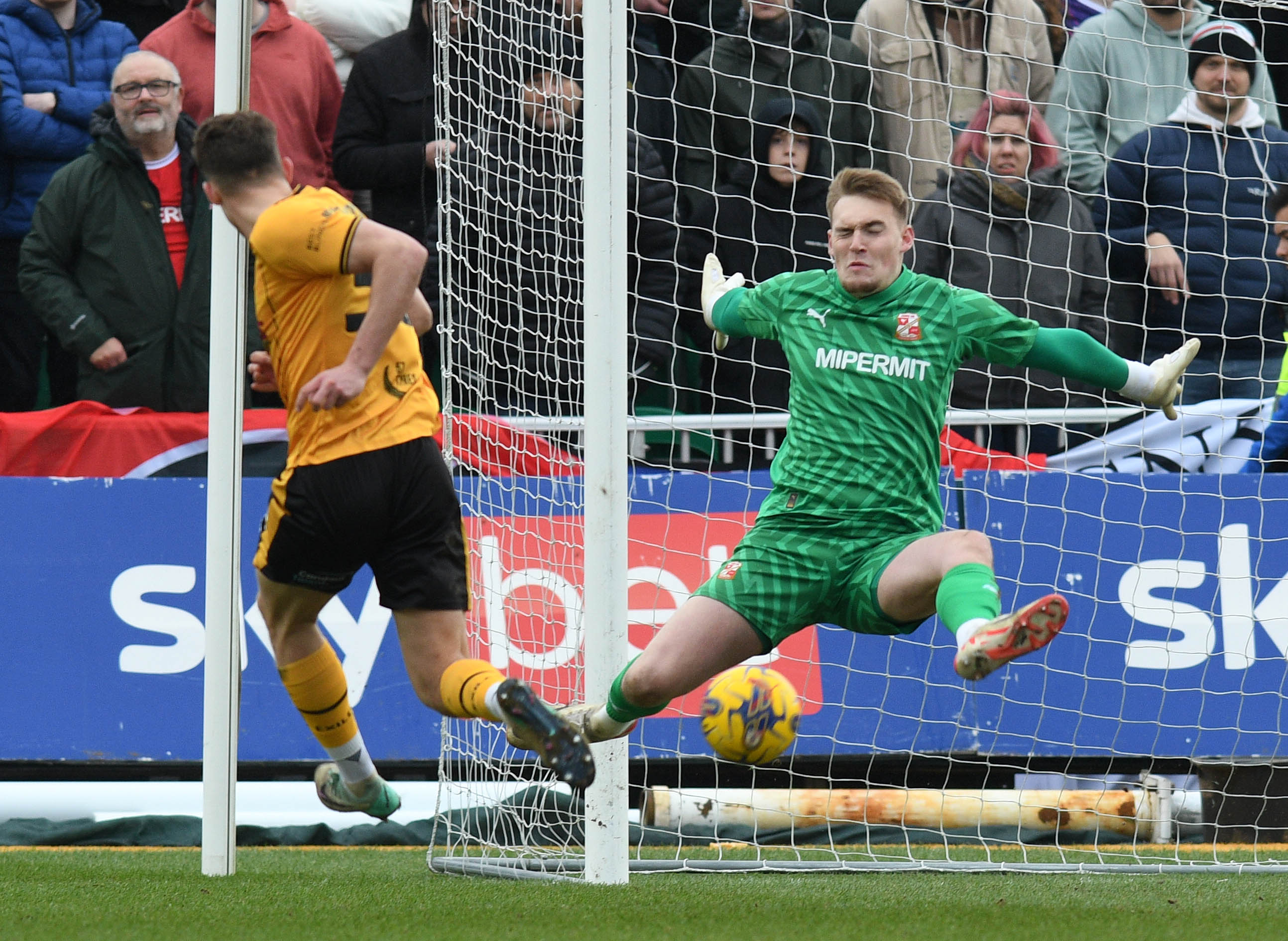 Gunning admits Swindon conceded 'two rubbish goals' in defeat at Newport County