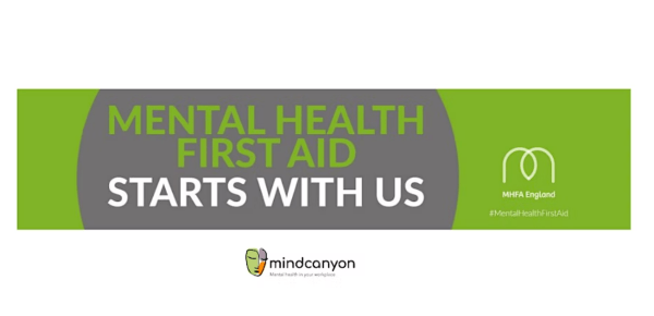 Win a FREE Ticket to Mind Canyon's Mental Health First Aid Workshop