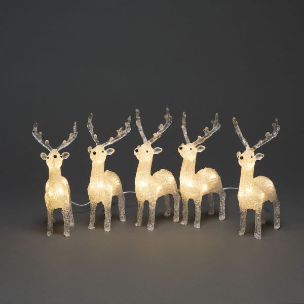 LIGHTING BUG'S PRODUCT OF THE MONTH: Reindeer 5 Piece LED Set December 2022