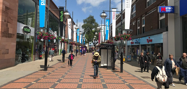 Swindon Town Centre is Blooming Lovely this Summer Thanks to InSwindon Business Improvement District (BID)