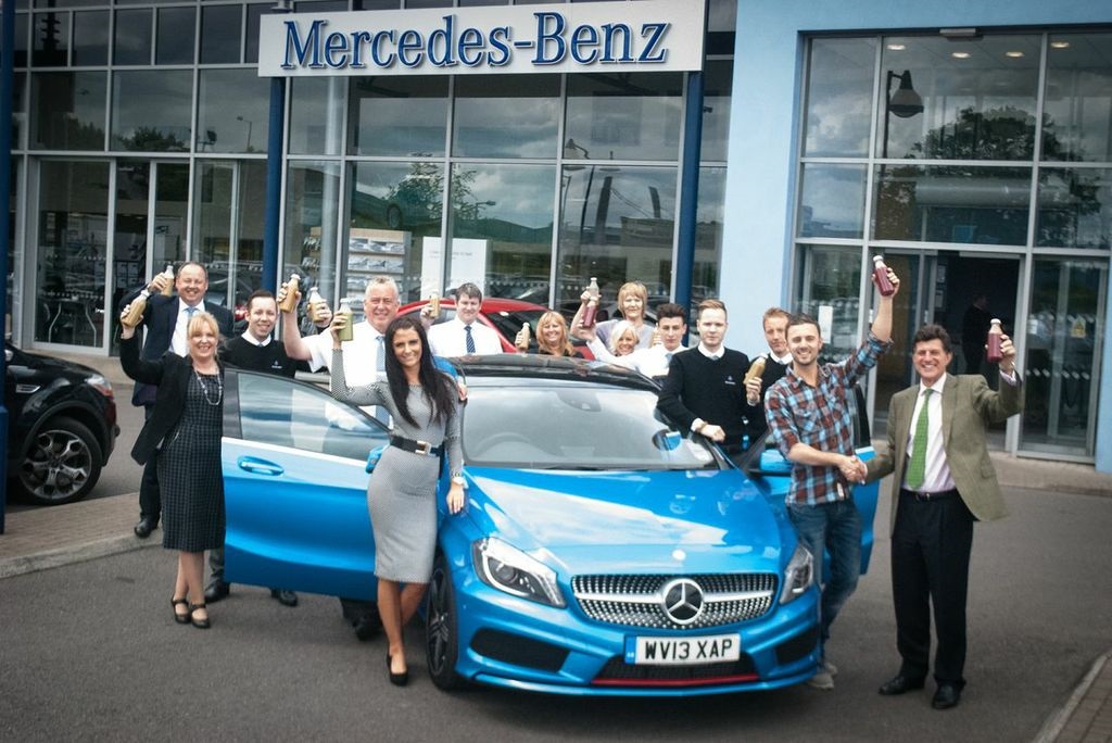 Mercedes Employees Intro-Juiced to Health Benefits 