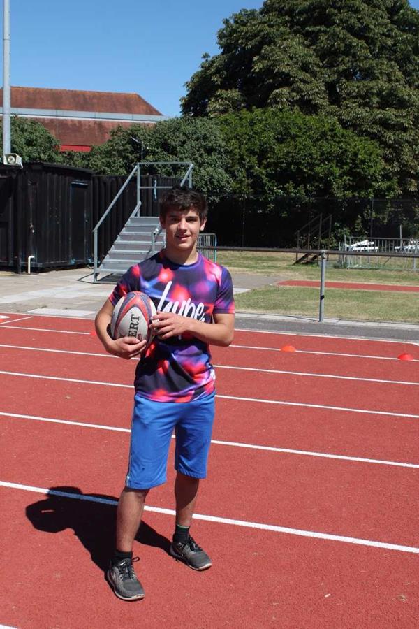 Young Sporting Star an Inspiration to All