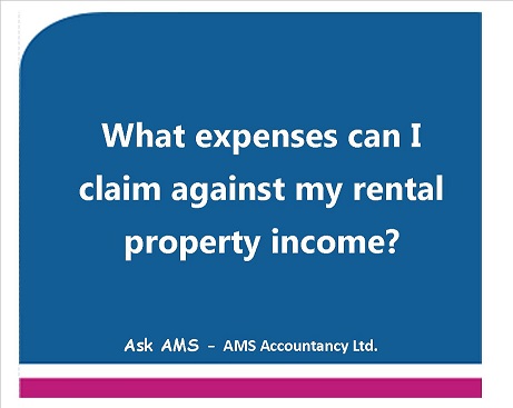 What expenses can I claim against my rental property income? #AskAMS