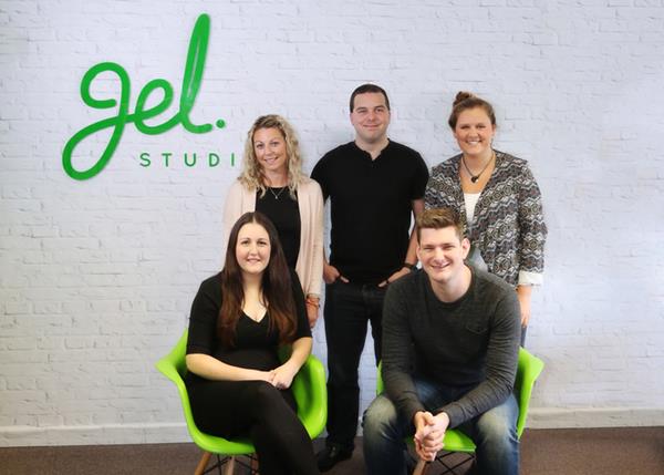 Graeme Leighfield, managing director. Carly Smith, creative director. Phil Bailey, graphics director. Lorraine Leighfield, operations director. Katy Leigh, administration assistant. 