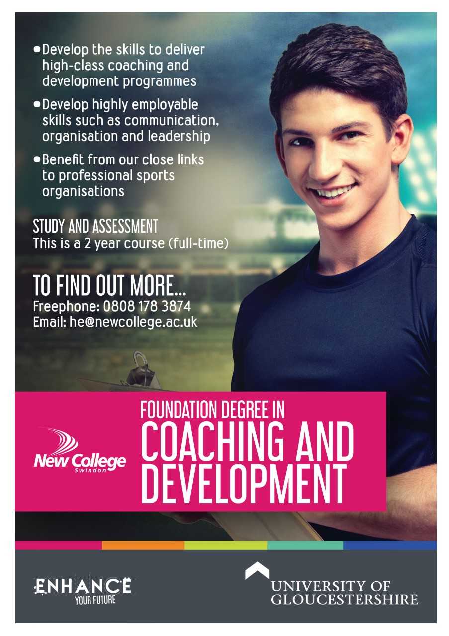 Sports Coaching and Development Foundation Degree at New College