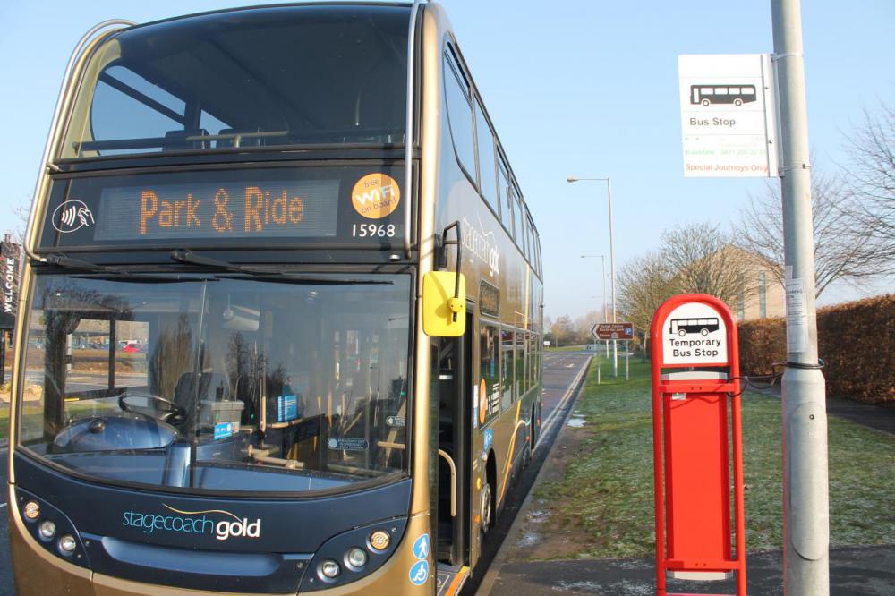 Early Christmas present for Outlet visitors in shape of free Park and Ride and 10 per cent discount