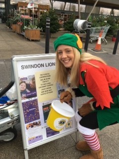 Swindon Lions raise money for Jessie May over festive period