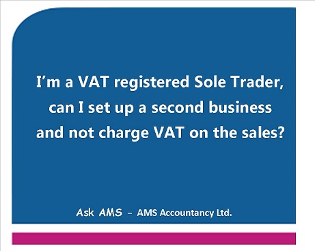 VAT for 2 Businesses #AskAMS