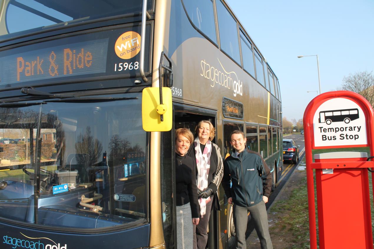 Park and Ride service to serve Outlet Centre and STEAM in run-up to Christmas