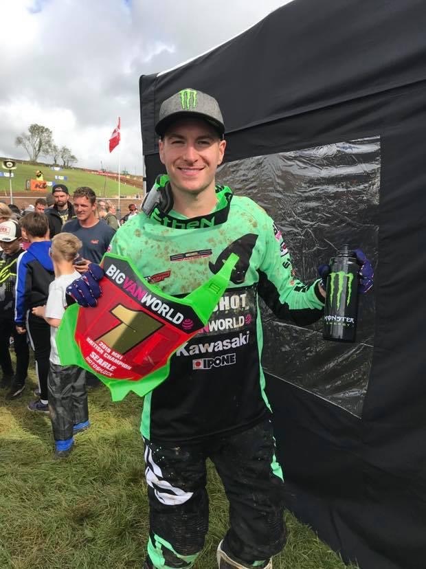 Local van business revs up to support one of the UK’s most successful motocross racers Tommy Searle