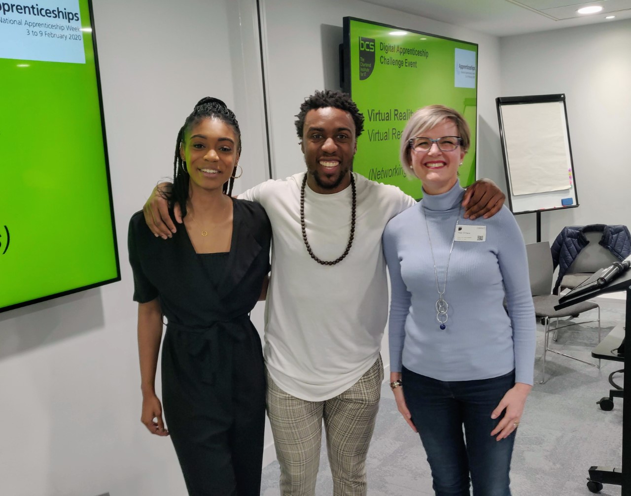 Apprentices get connected with using social media for business