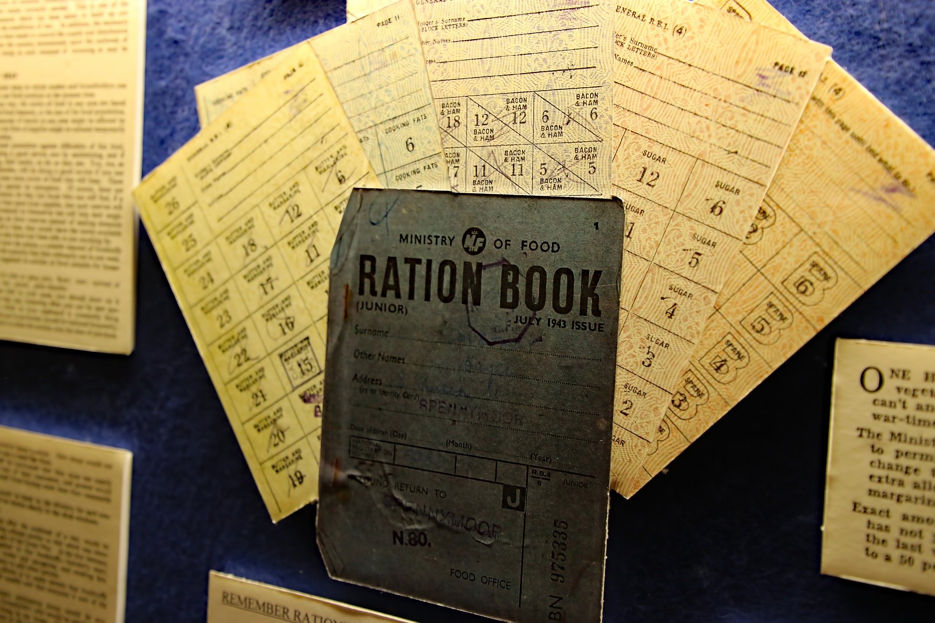 VE DAY RATION RECIPES