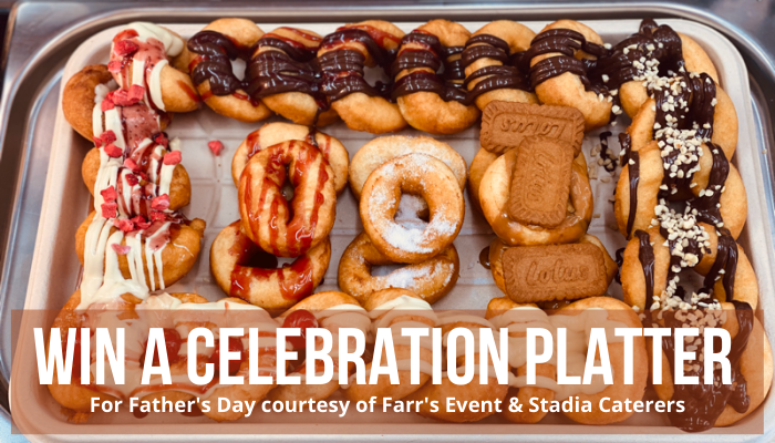 Win a delicious Father's Day Celebration Platter 