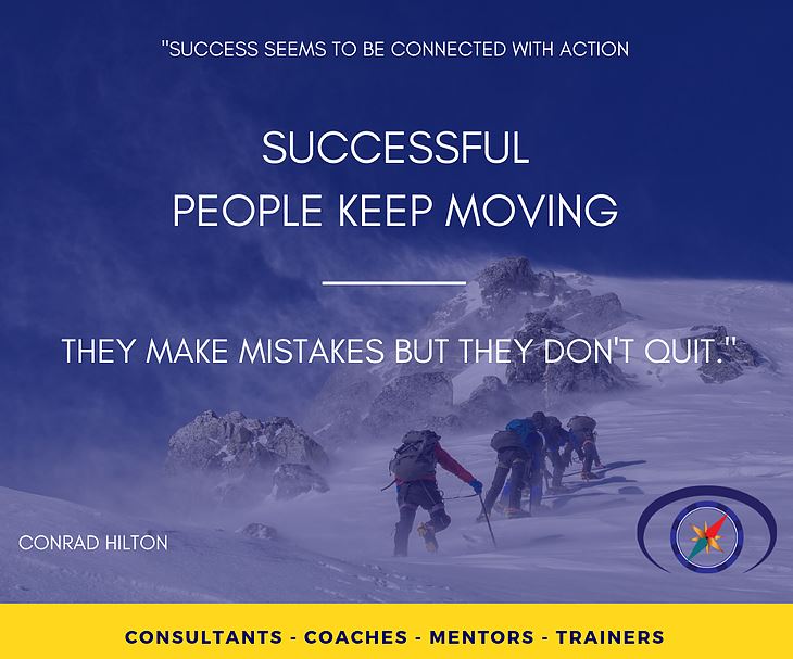 Successful People Keep Moving