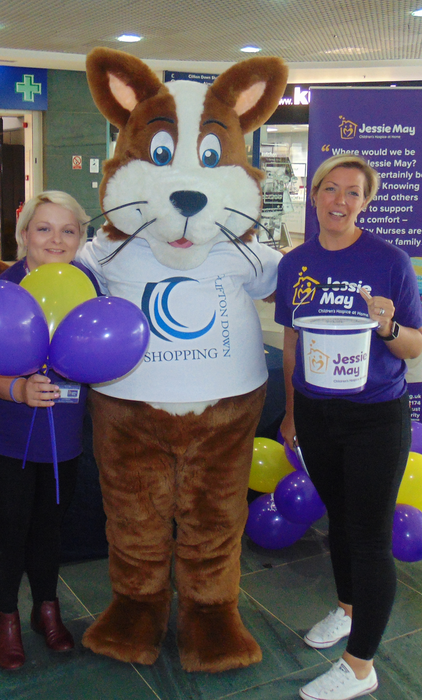 Clifton Down Shopping Centre raises over £1,860 for Charity of the Year Jessie May